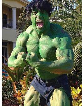 Dwayne Johnson y su disfraz a medida