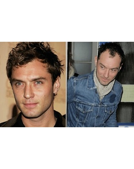 Jude Law se nos está quedando calvo!