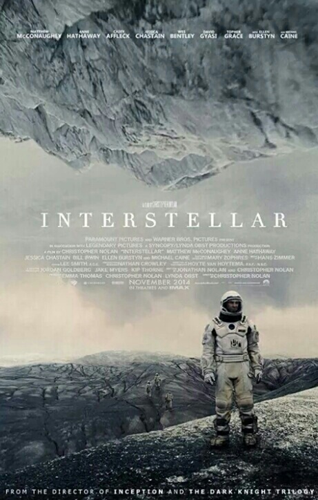 Cartel de "Interstellar" y contando los dias...