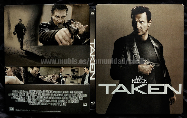 Taken Steelbook (Exterior)