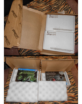 Embalaje para Steelbook de Play.com