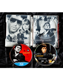 Steelbook de Scarface (Edición francesa) INTERIOR