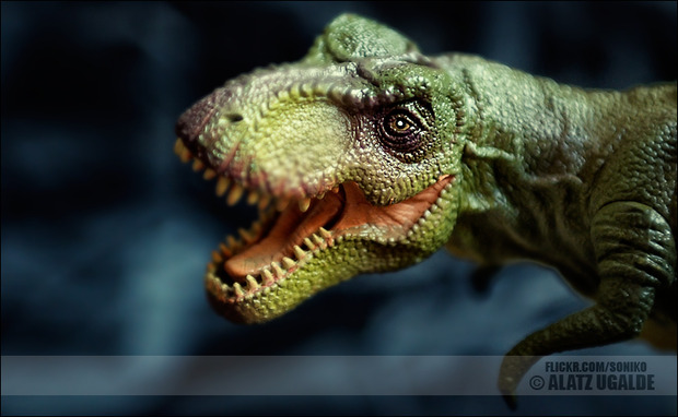 Trilogía Jurassic Park - Figura del T-REX