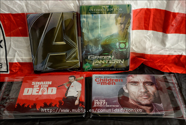 Pedido de Steelbooks