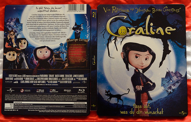 Coraline - 100th Universal Steelbook Alemania