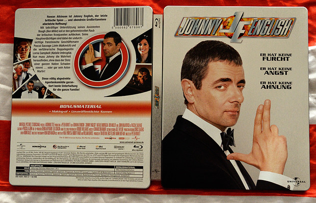 Johnny English - 100th Universal Steelbook Alemania