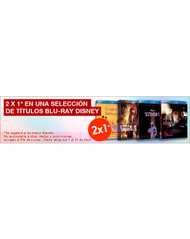 2X1 en algunas pelis Disney en Fnac.es