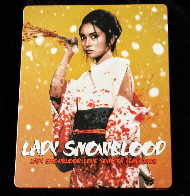Lady snowblood steelbook UK con librito