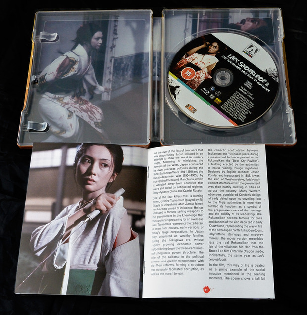 Lady snowblood steelbook UK con librito