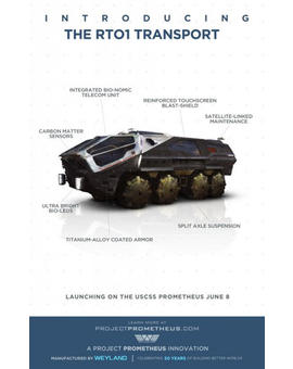 Poster viral ''Prometheus'' nº3