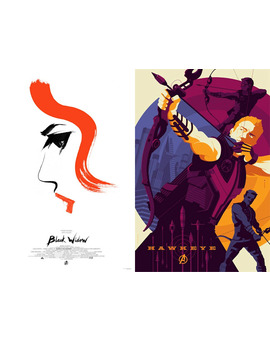 Posters de Los Vengadores diseñados por Mondo