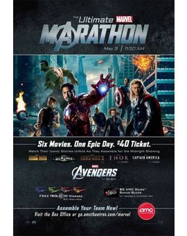 Maratón de Los Vengadores en cines americanos