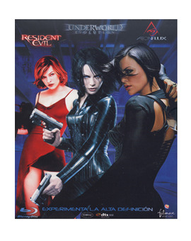 Pack Aeon Flux + Underworld + Resident Evil (6'17€ en Amazon)