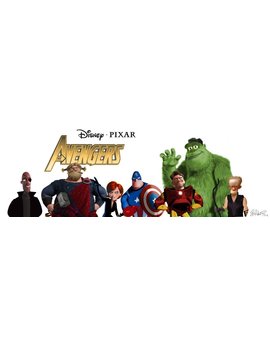 Los Vengadores (Estilo Pixar)