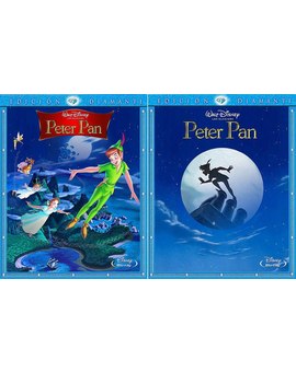 ¿Cual de estas dos caratulas de Peter Pan os gusta mas?