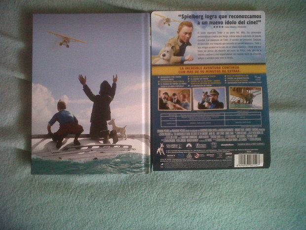 Digibook tintin parte trasera