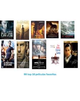 Mis 10 películas favoritas