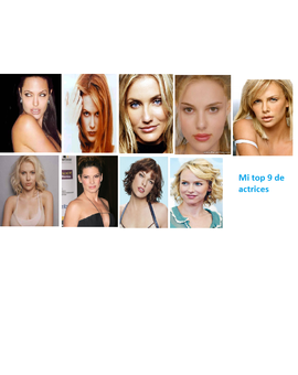 Mi top 9 de actrices