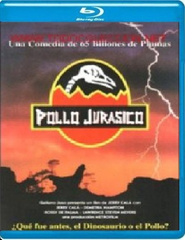 Pollo jurásico en blu ray