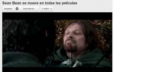 Trolleada a sean bean jajaja 