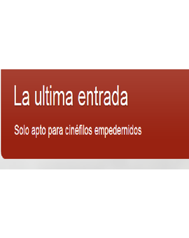 ¿ Queréis una critica de alguna película?