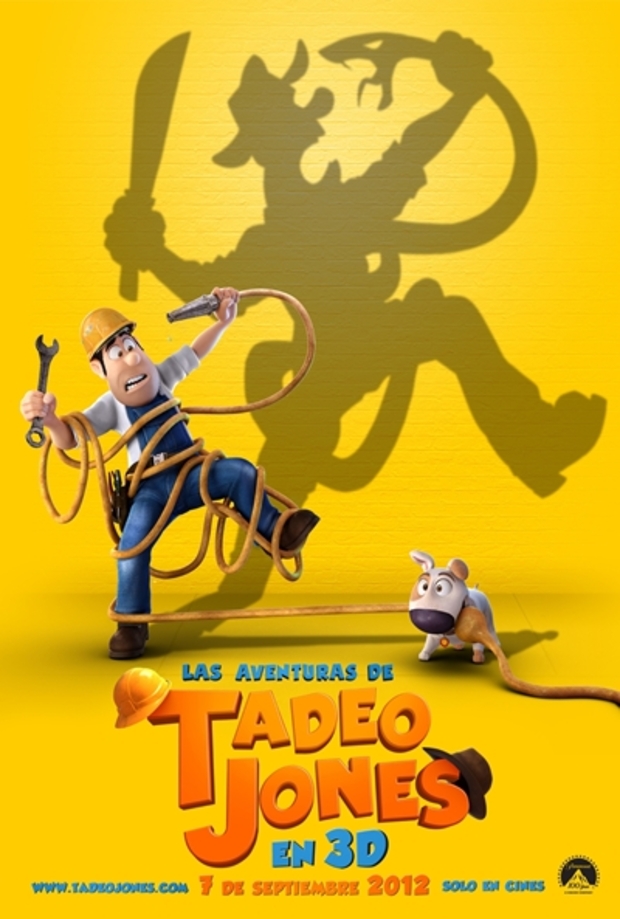 Cartel de Las aventuras de Tadeo Jones