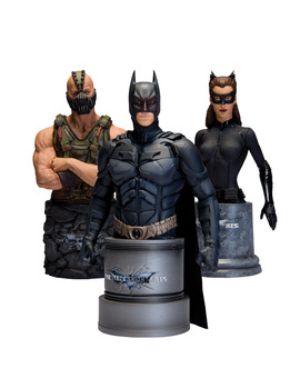 Bustos de  Batman, Catwoman y Bane