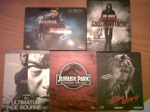 Mis steelbook (5 jajaja)