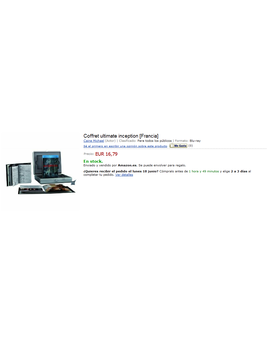 Cofre de inception [Francia] por 16,79