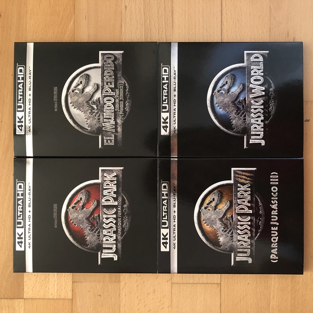 Jurassic Park Trilogy & Jurassic World 4K