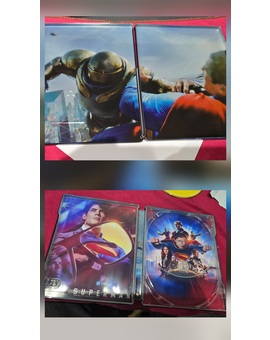 Superman 4k Steelbook interior custom