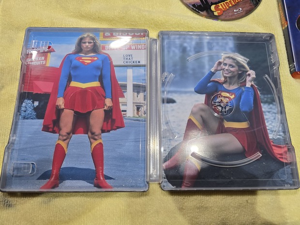 Supergirl steelbook interior custom