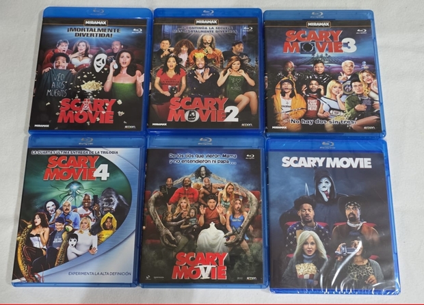 Saga Scary Movie COMPLETA