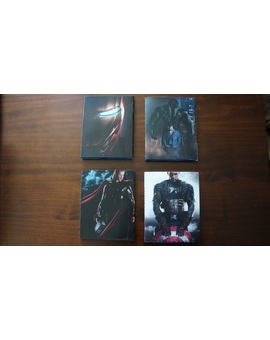 4 Slipcovers marvel fase 1 (frontal)