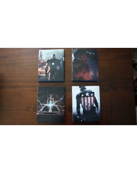 4 Slipcovers marvel fase 1 (Trasera)