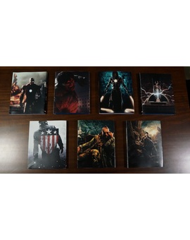 Mis custom slipcovers de Marvel Trasera