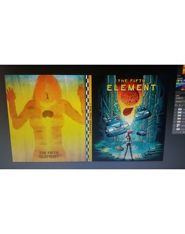 Custom cover para sustituir a la de El quinto elemento