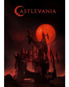 Poster promocional de la serie de Netflix: Castlevania