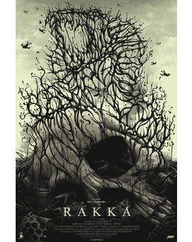 Póster de Rakka (de los vídeos de Oats) mostrado en la SDCC