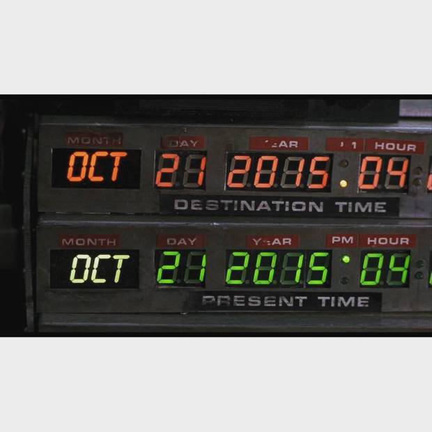 El mejor homenaje a regreso al futuro es hacer un maraton 