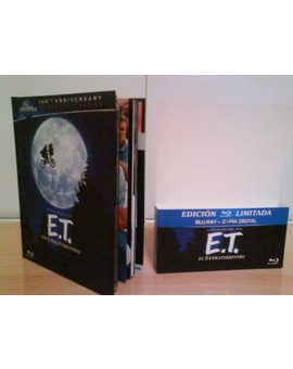 E.T . edicion 30 aniversario en blu ray con libro