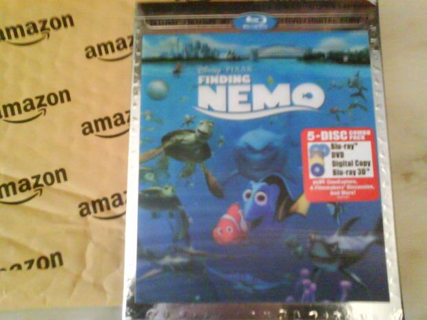 mi primera compra en amazon.com ( buscando a nemo )