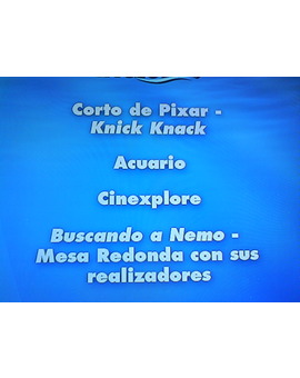 extras buscando a nemo ( usa ) disco de la peli 1/2