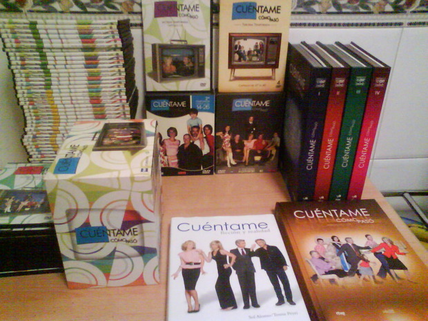 mi coleccion serie tve ( cuentame como paso ) 