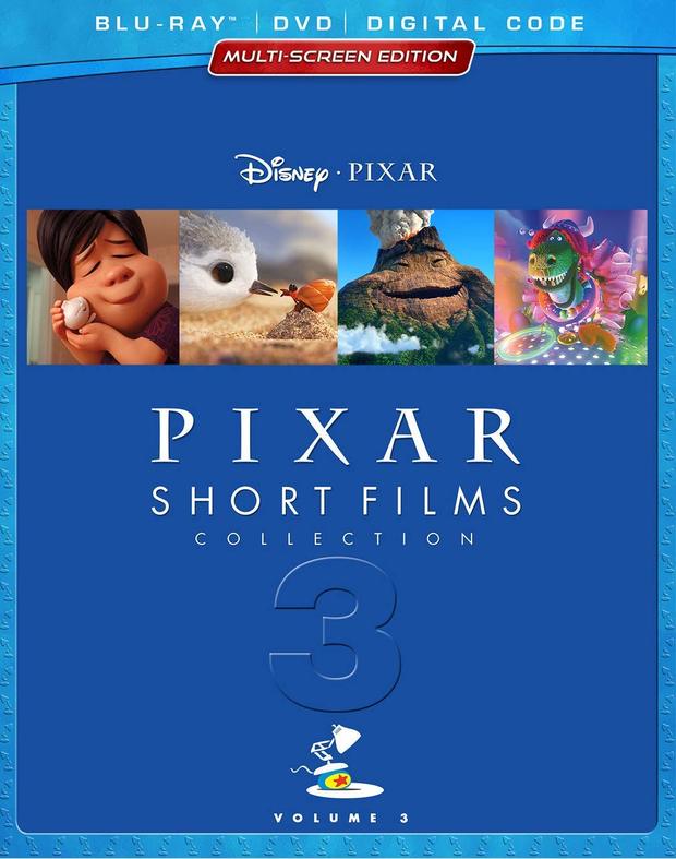 Los mejores cortos de Pixar vol. 3 en Blu-ray, Para cuando en España?