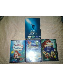 Pack trilogia de La Sirenita DVD