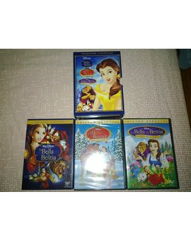 Pack trilogia La Bella y la Bestia DVD