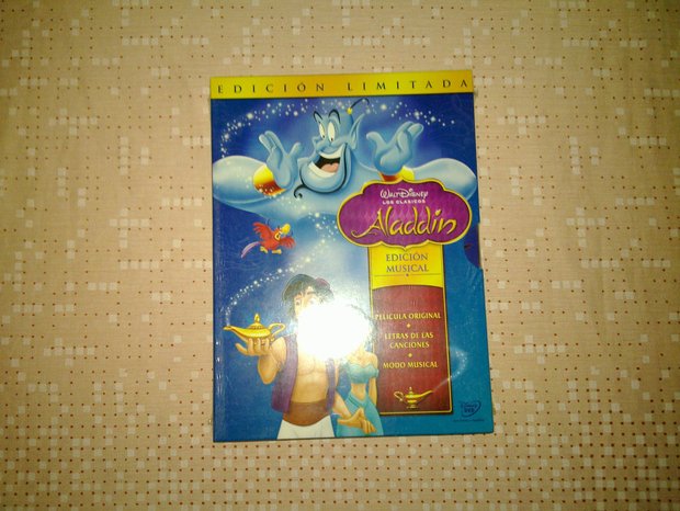 aladdin edición musical DVD precintado