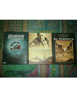 Pack's DVD's: Trilogia Jurassic Park, Master and Commander Ed. coleccionista de Lujo 2 Discos, El Pianista Edición Coleccionista de Lujo 3 Discos