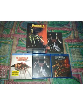 Colección completa en DVD y Blu-Ray: Pesadilla en Elm Street Freddy Krueger (Robert Englund)